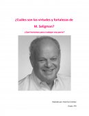 Cuáles son las virtudes y fortalezas de Seligman.