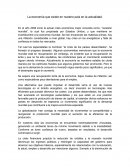 La economía que existe en nuestro país en la actualidad.