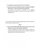 Ejercicios de actividad de finanzas.