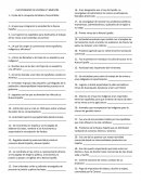 Cuestionario Historia y Geografía.