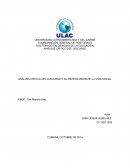 EL ANÁLISIS CRÍTICO DEL DISCURSO Y SU REPERCURSION EL LA VIDA SOCIAL.