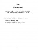 Deforestación en tlalpan.