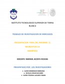 OBJETIVO GENERAL DE LA INVESTIGACIO DE MERCADO