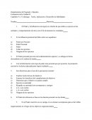 Evaluación de la Unidad II