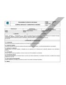 Ejemplo de procedimiento para laboratorio.