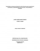 Efectos económicos producirá la crisis financiera que se aproxima en las finanzas y la administración de los recursos de las familias en Colombia