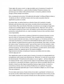 Todos algún día vamos a morir, es algo inevitable, pero el momento, él cuando y el cómo, es algo del destino, y, ¿quien escribe el destino?. Página 1