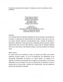 Principio de conservación de la energía: “La energía no se crea ni se destruye, solo se transforma”