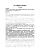En honor al Santo Patrono del lugar, San Sebastián, y del Oeste por haberlo solicitado así el H. Ayuntamiento el 22 de octubre de 1983..