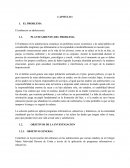 EL PLANTEAMIENTO DEL PROBLEMA.