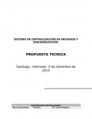 El Sistema de Centralización de archivos y sincronización.