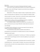 Para comenzar, me presento. Soy la gerente de Marketing de McDonald’s Argentina..