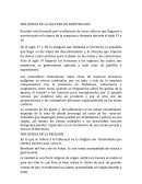INFLUENCIA DE LA CULTURA DE NUESTRO PAIS