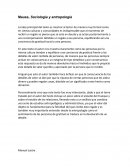 Mauss, Sociología y antropología