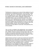 El dinero esencial en la vida humana, ¿moral estéticamente?