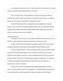 Conocimiento del espacio en niños.