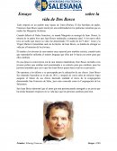 Ensayo sobre la vida de Dos Bosco