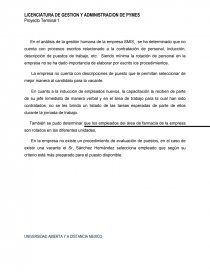 PROYECTO TERMINAL. ANÁLISIS DEL DIRECCIONAMIENTO ESTRATÉGICO. Página 8