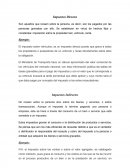 Impuestos directos e indirectos