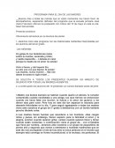 PROGRAMA PARA EL DIA DE LAS MADRES.