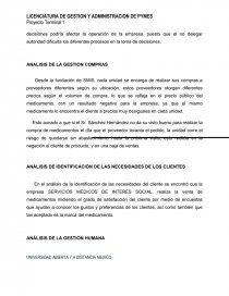 PROYECTO TERMINAL. ANÁLISIS DEL DIRECCIONAMIENTO ESTRATÉGICO. Página 7