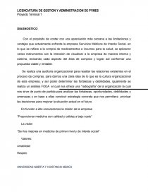 PROYECTO TERMINAL. ANÁLISIS DEL DIRECCIONAMIENTO ESTRATÉGICO. Página 4