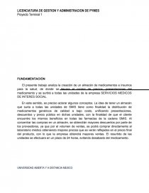 PROYECTO TERMINAL. ANÁLISIS DEL DIRECCIONAMIENTO ESTRATÉGICO. Página 18