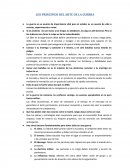 LOS PRINCIPIOS DEL ARTE DE LA GUERRA.