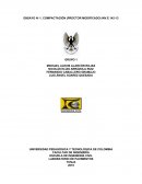 ENSAYO No 1. COMPACTACIÓN (PROCTOR MODIFICADO) INV.E 142-13