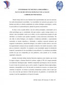 FACULTAD DE CIENCIAS HUMANAS Y DE LA SALUD