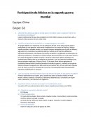 Participacion de mexico en la segunda guerra mundial. ¿Durante los años que abarca la 2da guerra mundial, quien o quienes fueron los presidentes de México?