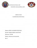 Analisis de las relaciones internacionales