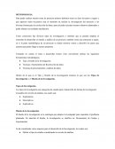 Metodología. Tipos de Investigación.