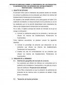 ESTUDIO DE MERCADO SOBRE LA PREFERENCIA DE LOS PRODUCTOS ELABORADOS POR LOS INTERNOS DEL ESTABLECIMIENTO PENITENCIARIO
