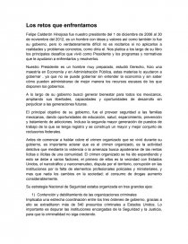 ENSAYO LOS RETOS QUE ENFRENTAMOS. Página 1