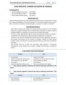 CASO PRÁCTICO: LIDERAR UN EQUIPO DE TRABAJO