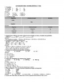 Actividades tema 7 Sistema métrico. 1º eso