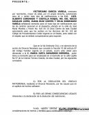 Demanda de divorcio necesario por separacion de mas de 2 años.