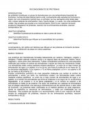 TEMA DEL RECONOCIMIENTO DE PROTEINAS.