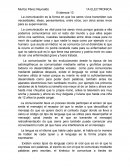 La comunicación es la forma en que los seres vivos transmiten sus necesidades, ideas, pensamientos, entre otros, con otros seres vivos para su supervivencia.