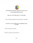 EL CACAO COMO VENTAJA COMPETITIVA DEL ECUADOR
