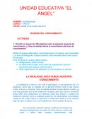 LA REALIDAD AFECTANDO NUESTRO CONOCIMIENT0