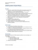 ANAFILAXIA PEDIATRICA