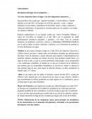 Un texto relaciona lentre el lugar y las investigaciones anteriores