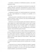 Las proteínas y su importancia en la identificación de personas y como carácter estructural de la célula.