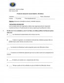 Prueba de educación musical para primero basico.