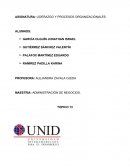 ASIGNATURA: LIDERAZGO Y PROCESOS ORGANIZACIONALES.