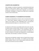 OBJETIVO DEL DIAGNÓSTICO.