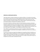 SÍNTESIS DE LA INVESTIGACION CIENTIFICA.