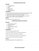 DETERMINACION DE SOLIDOS TOTALES.